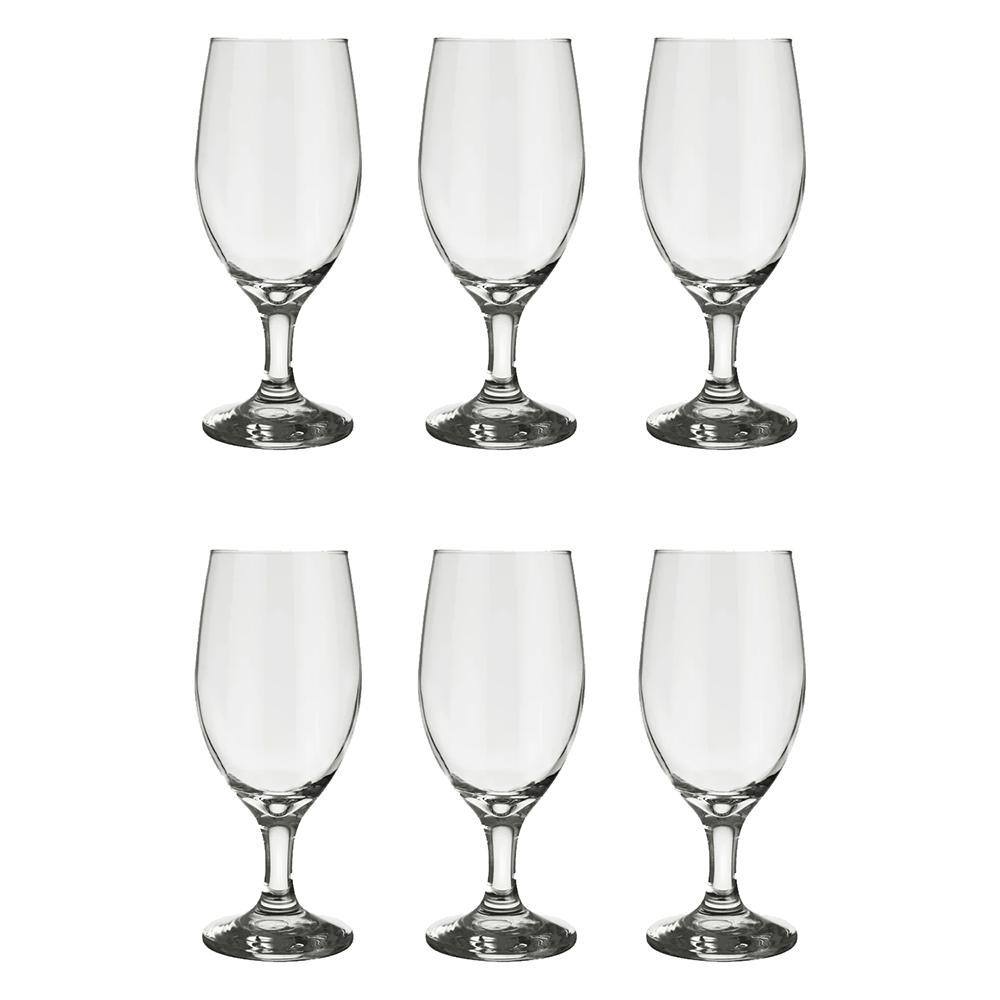 Conjunto de Taças para Cerveja Nadir Windsor 330ml, Vidro, 6 Peças - 7728 em Oferta na Shopee