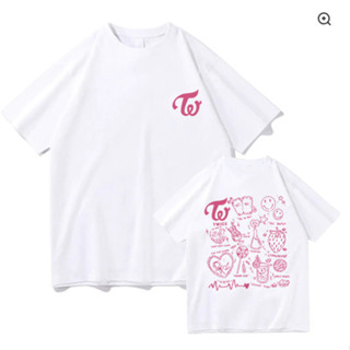 Camiseta Twice Kpop Group Unissex Camisa Algodão Blusa 30.1 ! em Oferta na Shopee