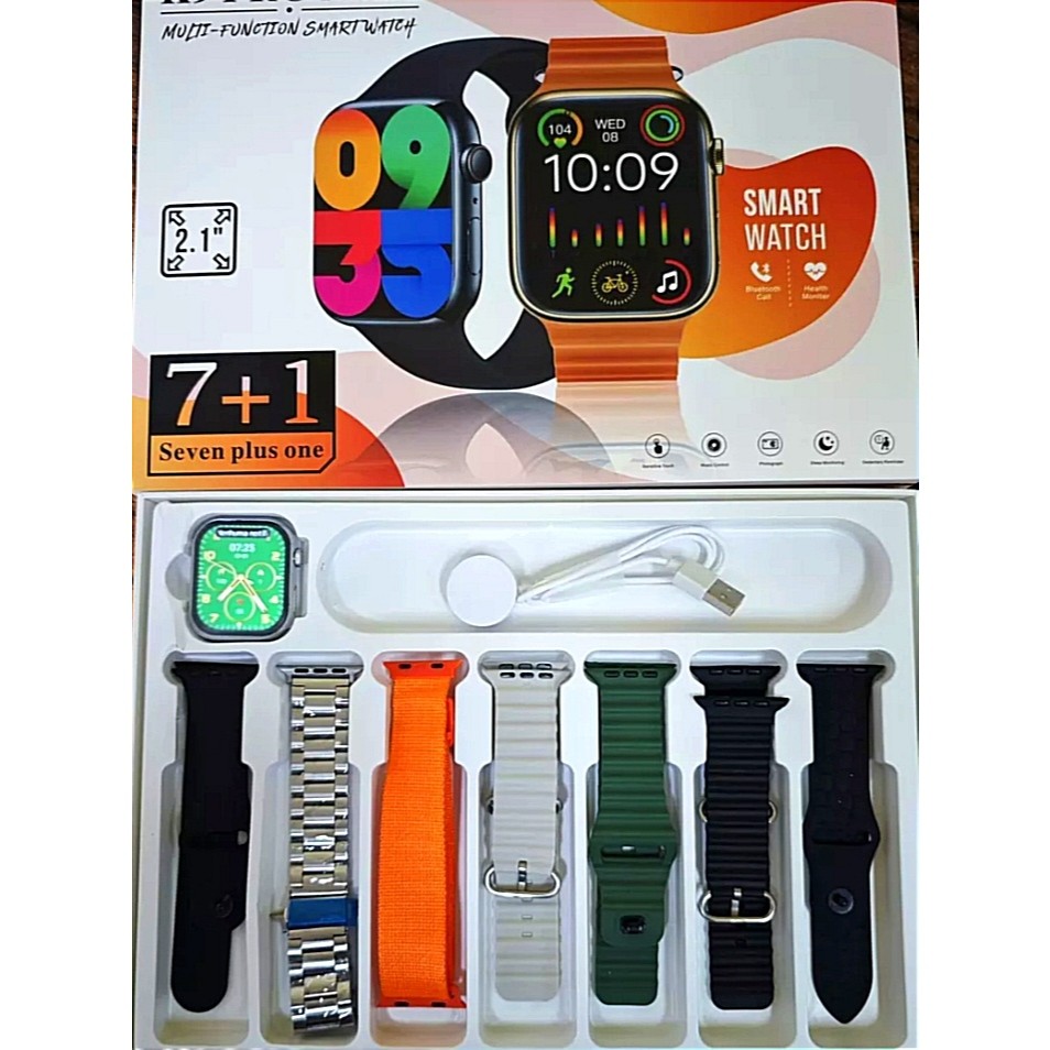 Top Smartwatch K9 Pro Max 47mm Serie 9 7 Pulseiras VARIEDADES