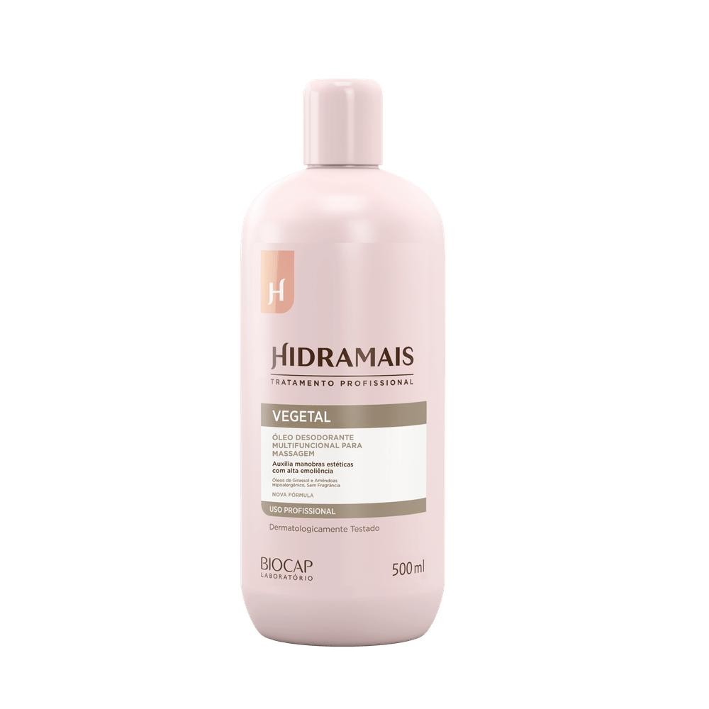 Óleo Desodorante Massagem VEGETAL Hidramais 500ml