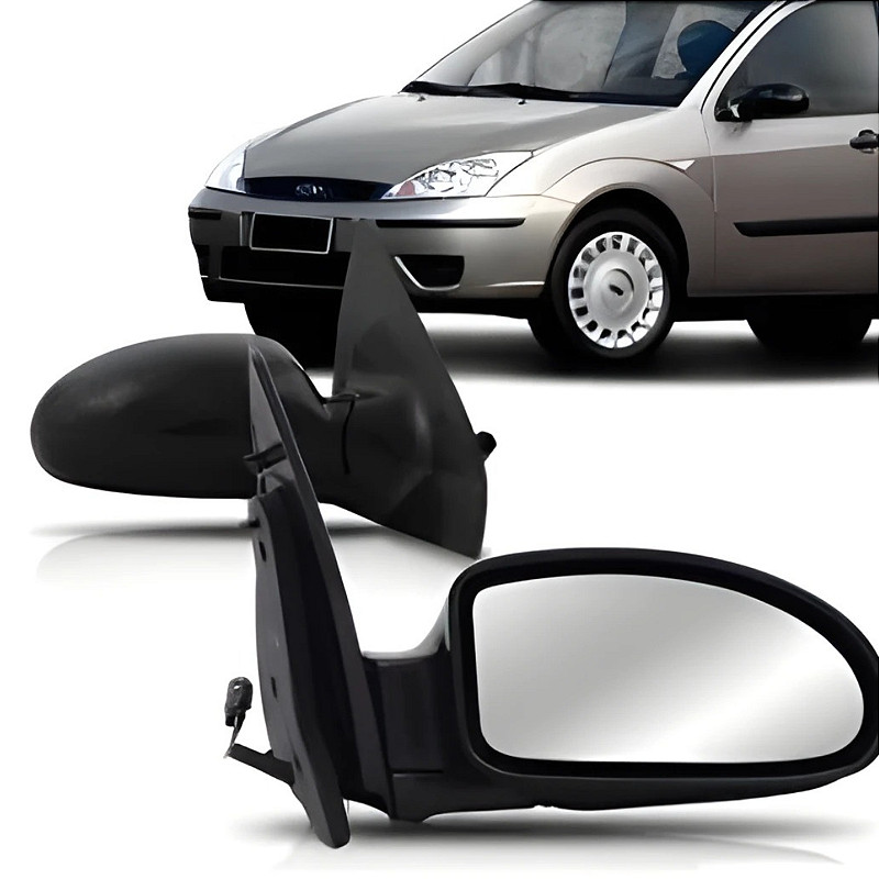 Retrovisor Externo Focus Hatch/Sedan Elétrico (2002/2008) - Original FICOSA