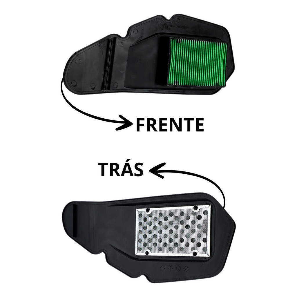 Filtro De Ar Pcx 150 2013 A 2018 17220-kzy-b00 Completo — imagem 2 de 2