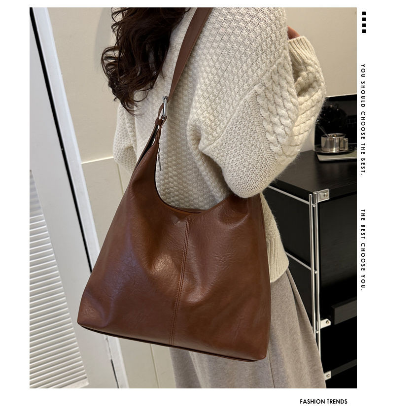 Sacola Bolsa de Ombro Bolsa Lateral Bolsa Estilo Wasteland Bolsa Commuter Bolsa de Ombro Bolsa nas Axilas Bolsa Mensagei