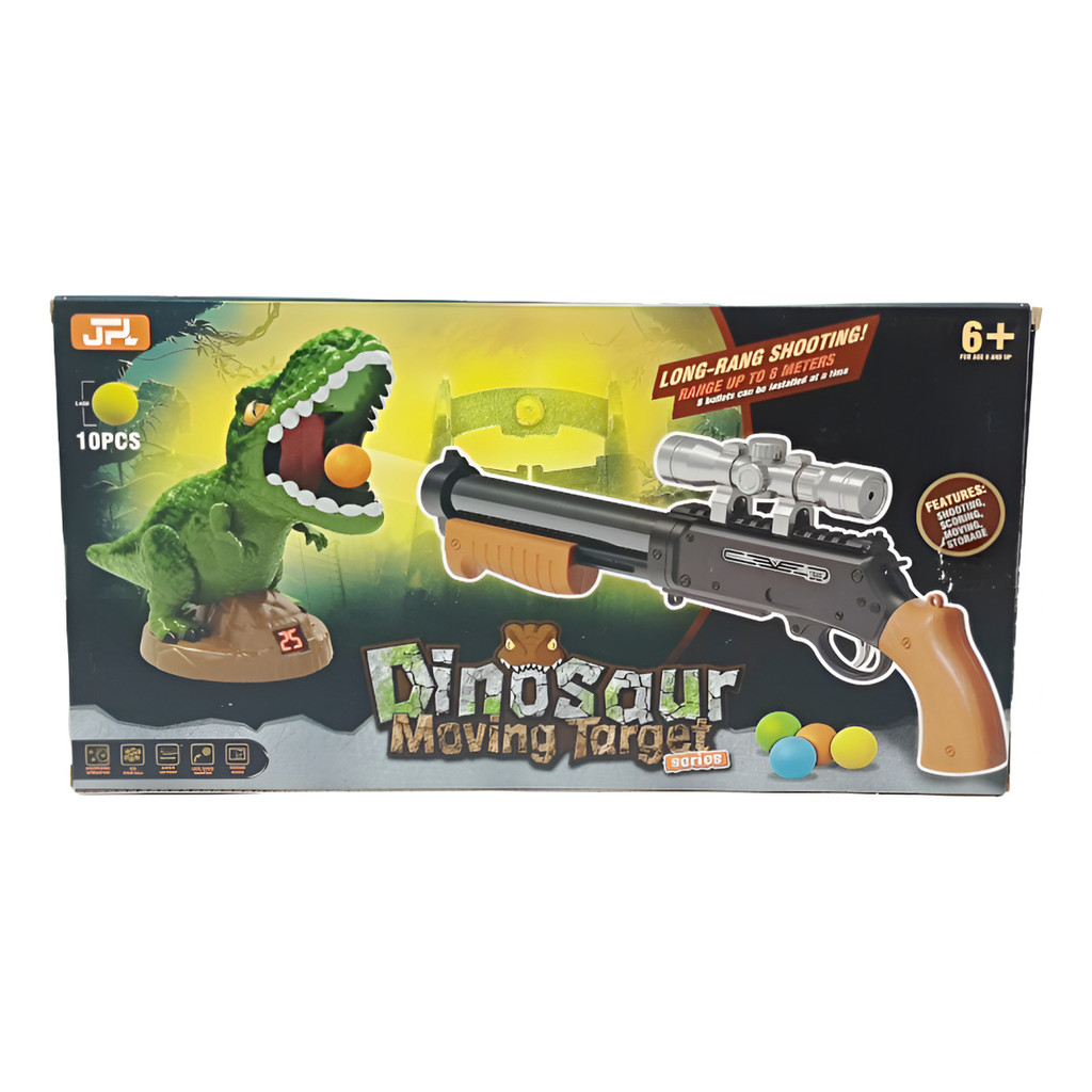 Arma Tiro Ao Alvo Dinossauro Espingarda Girocoptero Nerf