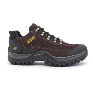 Bota Tenis Caterpillar Adventure Cano Baixo em Couro Legítimo em Oferta na Shopee