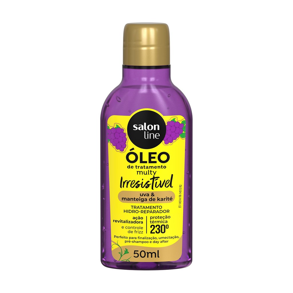 Óleo Reparador Uva Cachos dos Sonhos Multy Irresistível 50ml em Oferta na Shopee