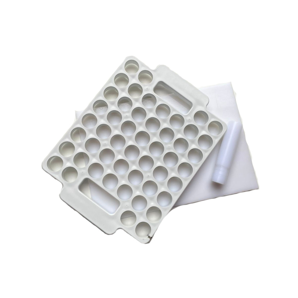 Placa Porcionadora 13g Brigadeiros - 50 Cavidades Caparroz (POLIETILENO) 3PÇS 28cmx21cmx2cm Placa Porcionadora 13g Brigadeiros - 50 Cavidades Caparroz (POLIETILENO) 3PÇS 28cmx21cmx2cm