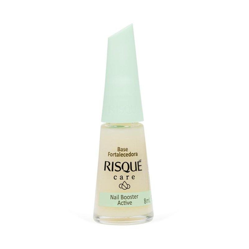 Base Fortalecedora Risqué Care Nail Booster Active 8ml em Oferta na Shopee