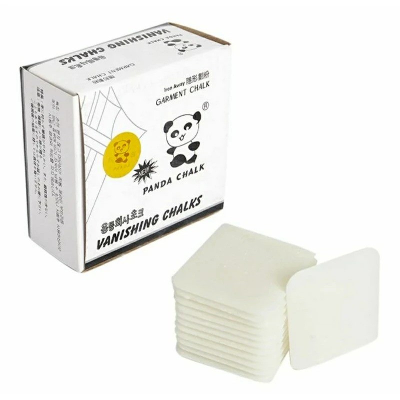 Giz Panda Mágico P/ Tecido, corte e modelagem - 50 unidades em Oferta na Shopee