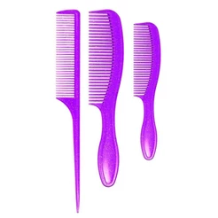 Kit Pentes Sveda Hair Glitter 3 Unidades