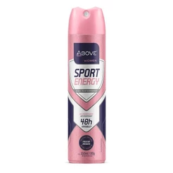 Desodorante Antitranspirante Aerossol Above Women Sport Energy 48h 150ml