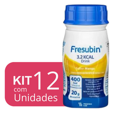 Fresubin 3.2 kcal Drink Manga 125ml Com 12 Unidades