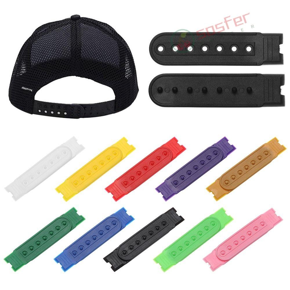 SOSFER 5 Conjuntos De Alça Snapback De Substituição Colorida Clipe De Boné De Beisebol Chapéu De Cowboy Acessórios Tiras em Oferta na Shopee
