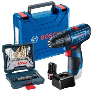 Parafusadeira 12V GSR 120-LI Com Estojo de Brocas 30 Peças BOSCH em Oferta na Shopee