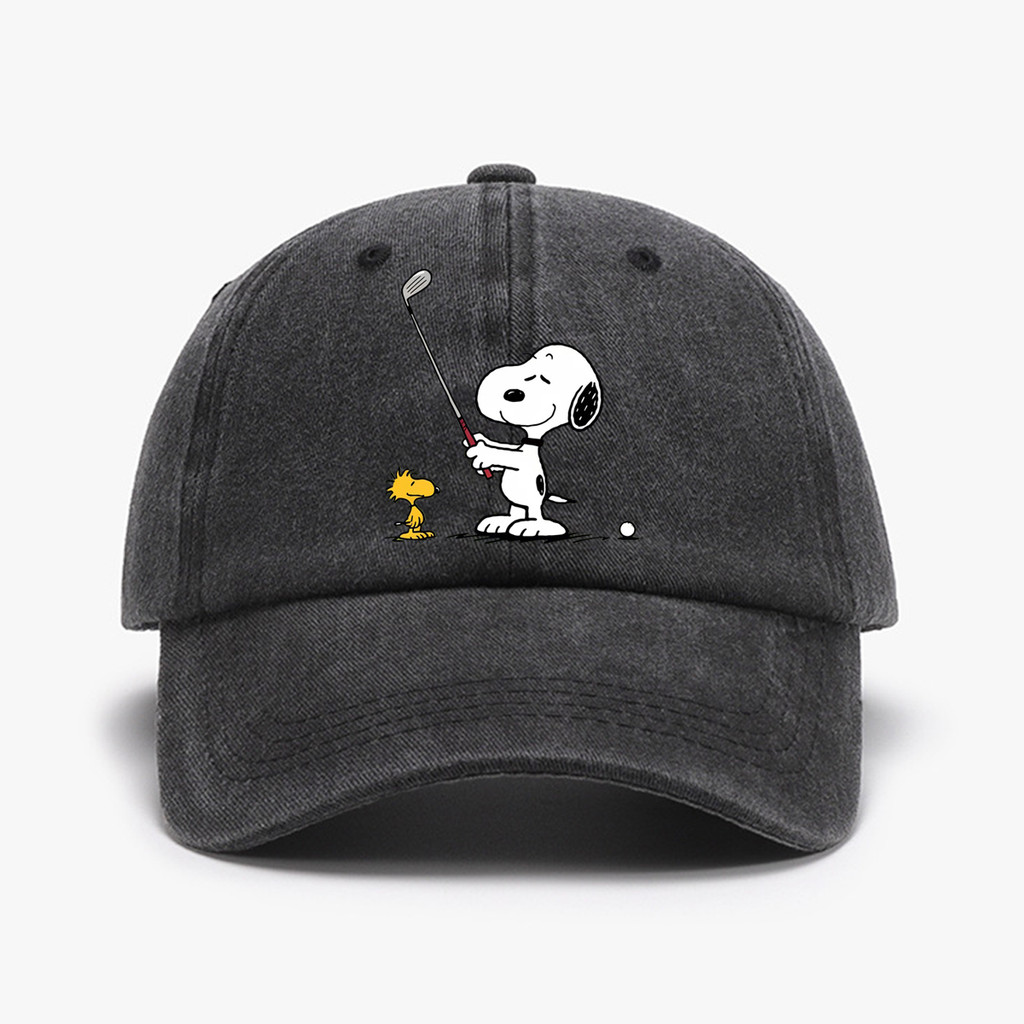 Boné De Beisebol Estampado " Snoopy " Unissex Retrô Lavado Angustiado Chapéu De Sol Acessório De Moda Ao Ar Livre Para H em Oferta na Shopee