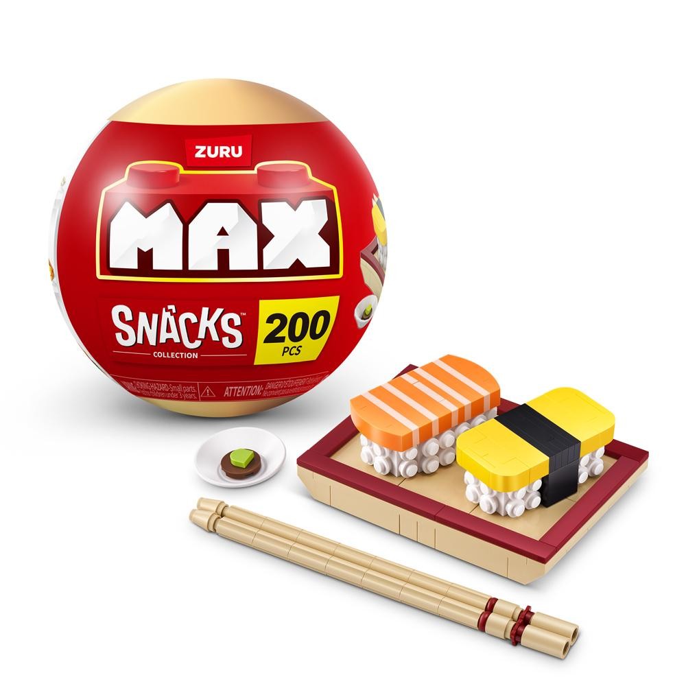 Blocos de Montar Max Premium Snacks - Sushi 200 pçs em Oferta na Shopee