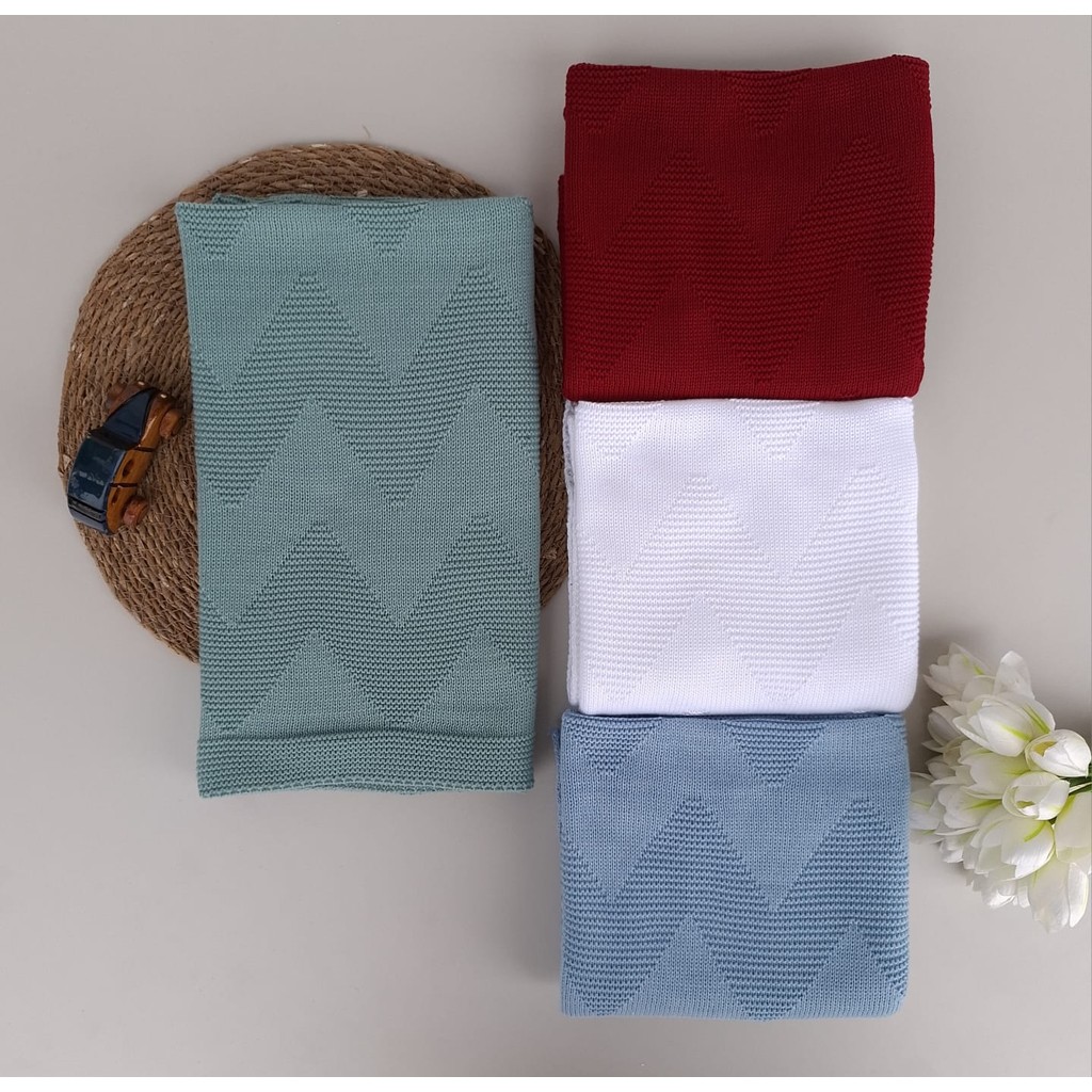 Manta Cobertor Tricot para bebê Recém Nascido Saída Maternidade Tricô  Enxoval Menino Menina em Oferta na Shopee