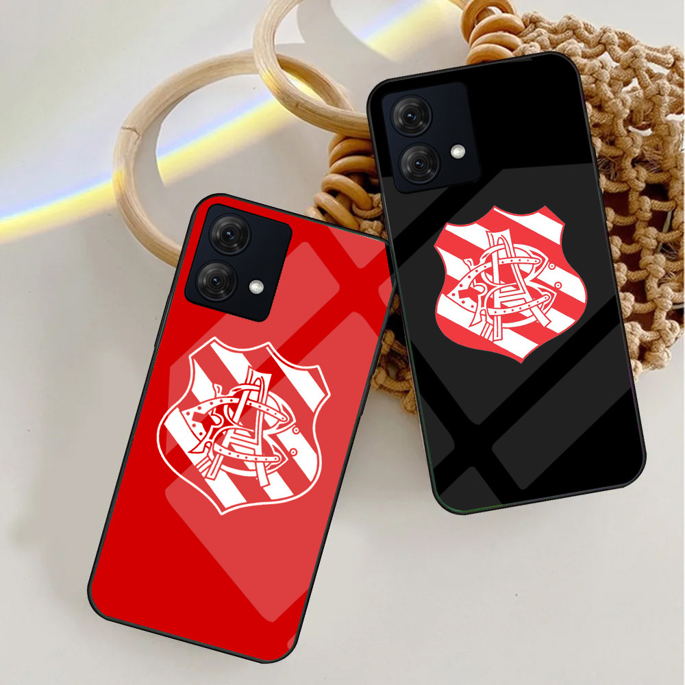 Bangu Atlético Clube 01 Capa De Telefone De Vidro Para Motorola Moto G75 G55 G35 G24 G34 G54 G84 G85 G34 Edge 50 60 Pro