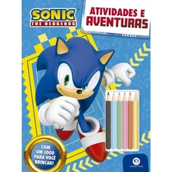 Livro Sonic - Atividades e aventuras