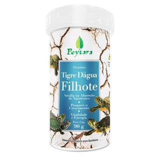 Ração Tartaruga Filhote Poytara Tigre D'água 90g em Oferta na Shopee