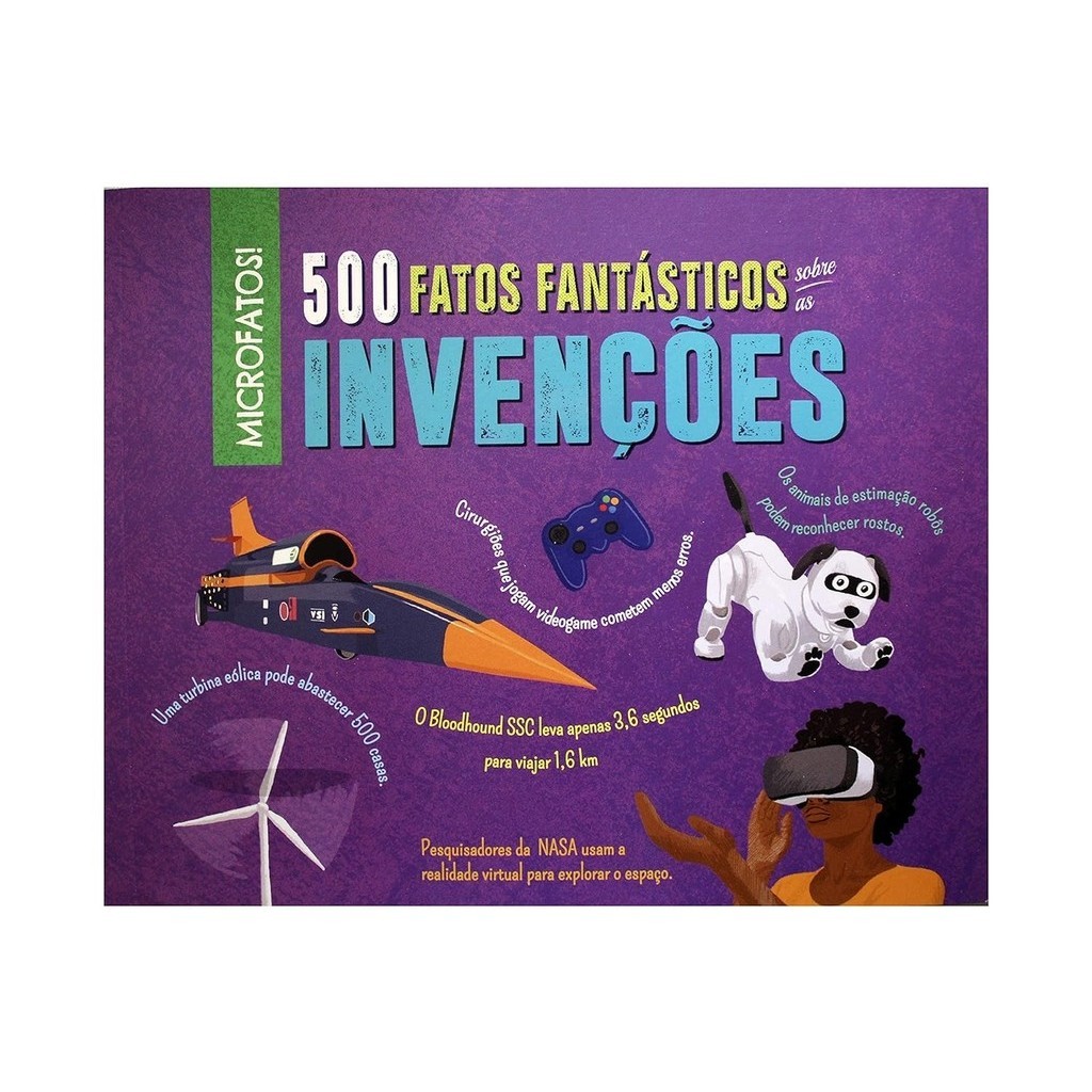500 Fatos Fantásticos Sobre As Invenções | PÉ DA LETRA em Oferta na Shopee