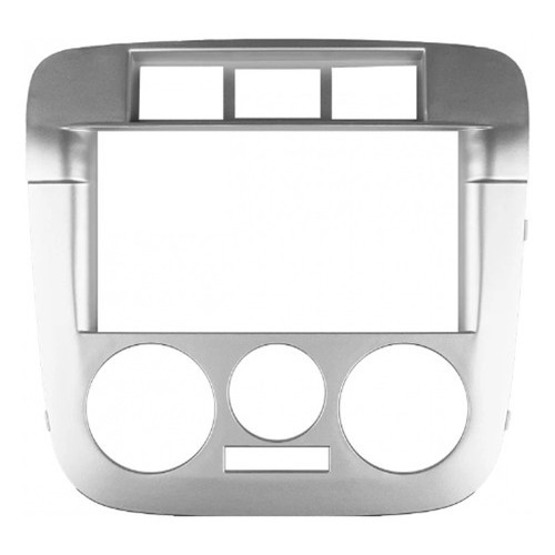 MOLDURA PARA CENTRAL MULTIMIDIA MP5 7 POL GOL G4 PARATI G4 SAVEIRO G4 2 DIN PRETA OU PRATA em Oferta na Shopee