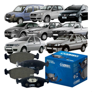 Jogo Pastilha Freio Fiat Doblo Idea Palio Punto Siena Strada em Oferta na Shopee