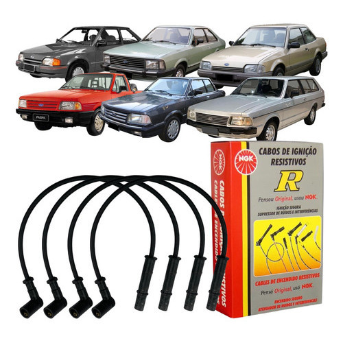 Jogo Cabo Vela Original NGK Escort Belina Corcel Del Rey Pampa Verona