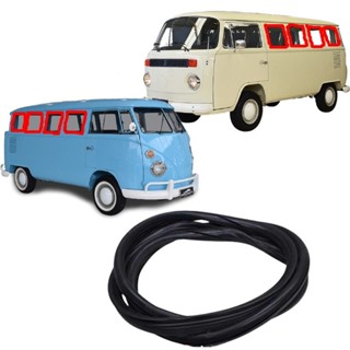 Borracha Vidro Fixo Janela Lateral Fixa Kombi Corujinha 1200 1500 1600 e Kombi Clipper 1959 até 1997 em Oferta na Shopee