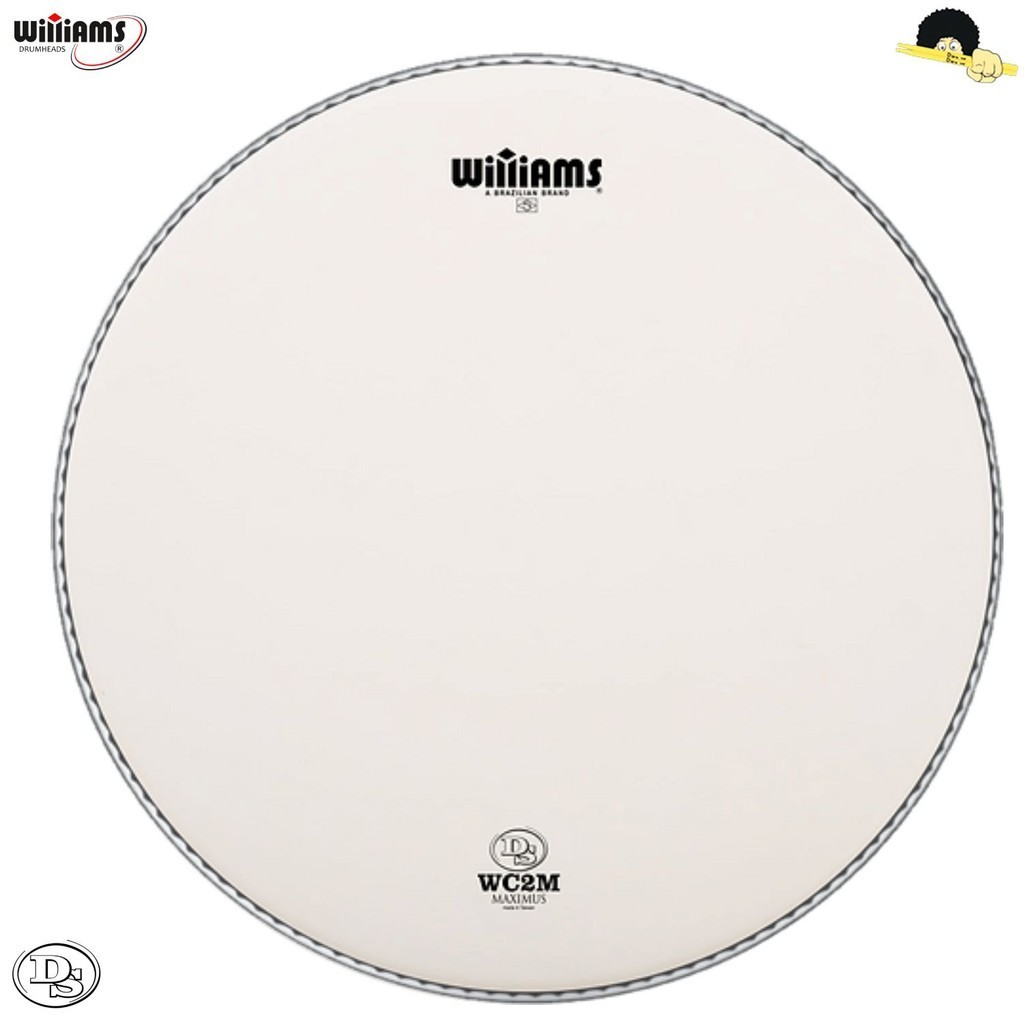 Pele para Caixa/Surdo Williams DS WC2M Máximus - Duplo filme Coated 14