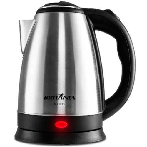 Chaleira Elétrica Plástico e Metal 1,8 L BCH02P Britânia em Oferta na Shopee