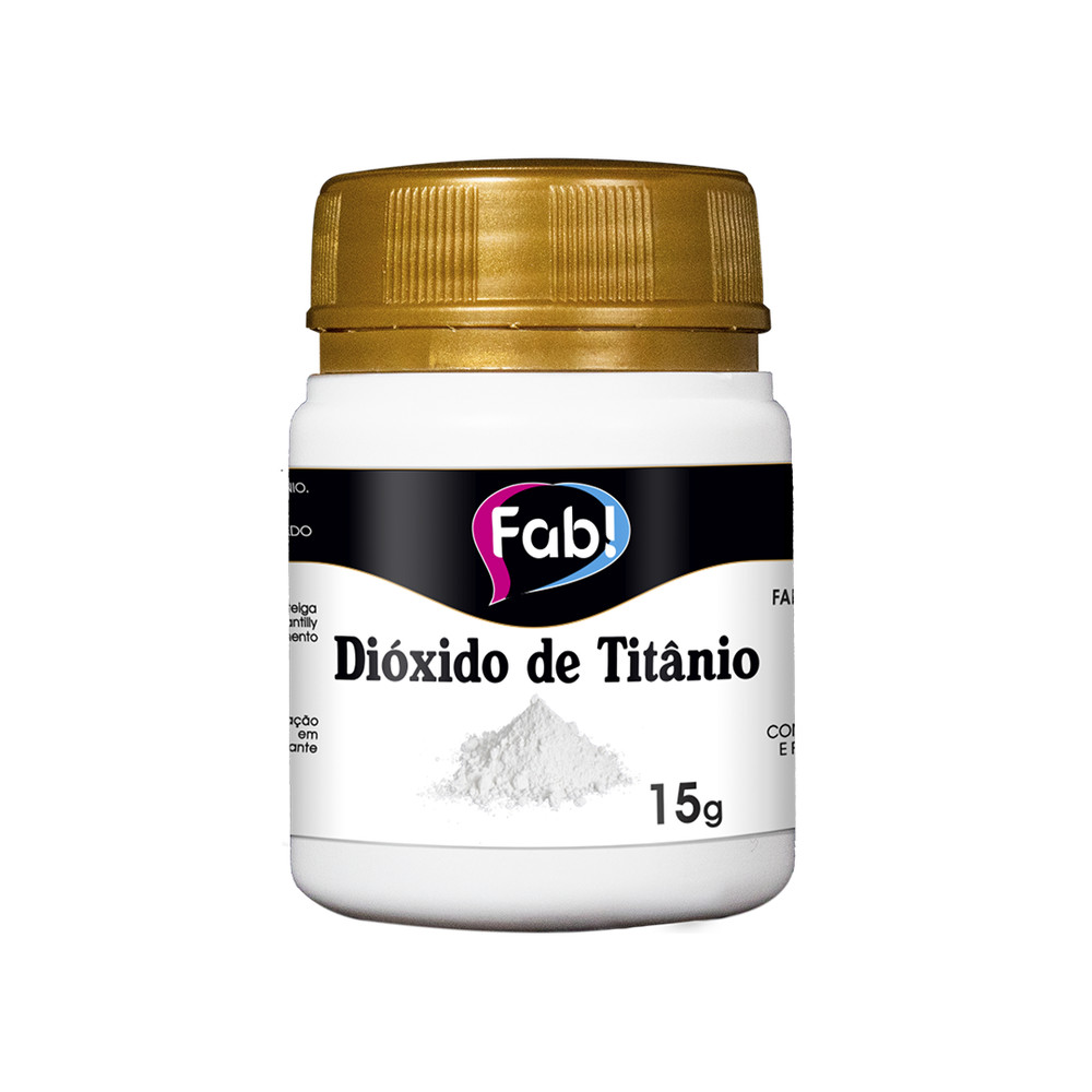 Dióxido De Titânio Fab 15g em Oferta na Shopee