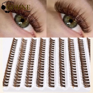 GODNESSFO Brown Cluster Cílios , Extensão De 40D Enxertia Postiços , Marrom em Oferta na Shopee