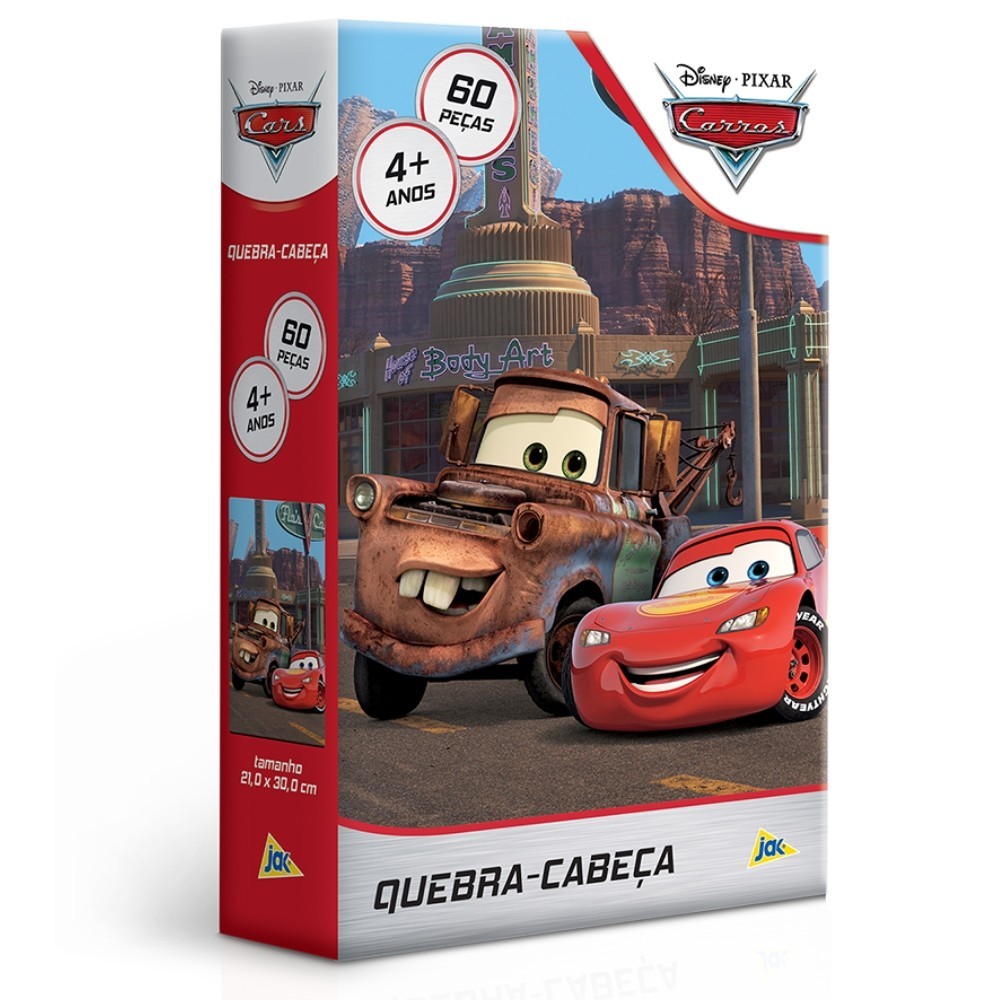 Quebra-cabeça de Carros Disney: Onde Comprar | BuscaProdutos