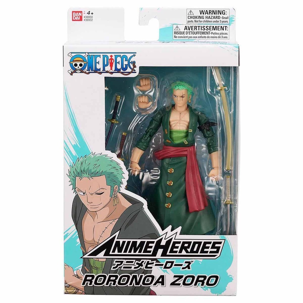 Boneco Articulado Zoro de 16cm Colecionável - One Piece em Oferta na Shopee