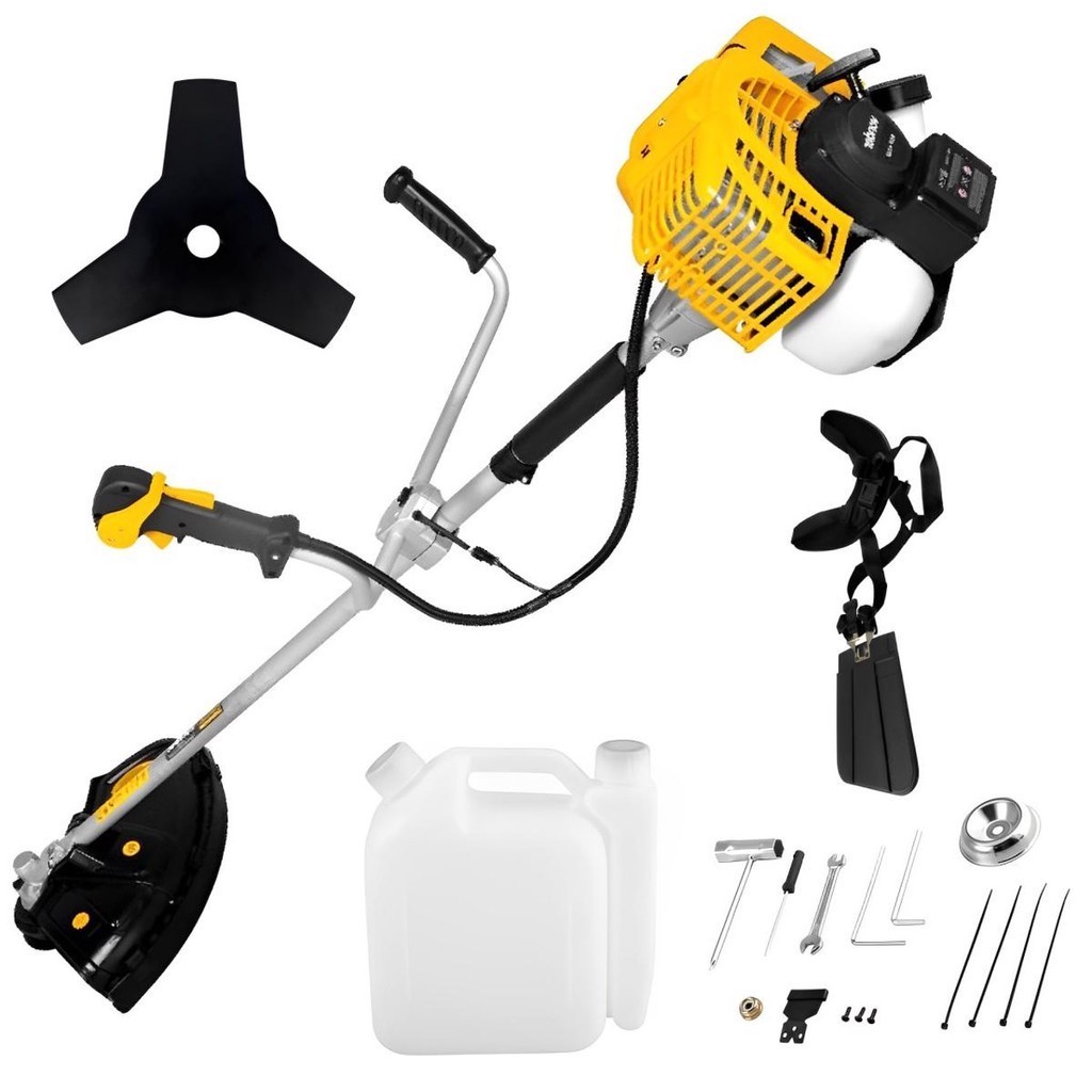 Roçadeira à Gasolina 41,5cc Partida Elétrica Vonder - Home & Living
