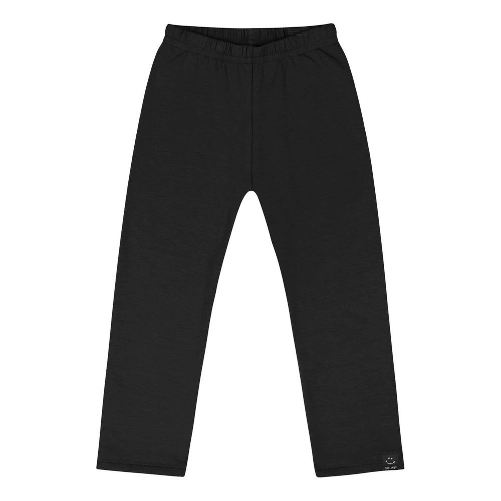 Calça Legging em Molecotton Infantil Menina Quimby em Oferta na Shopee