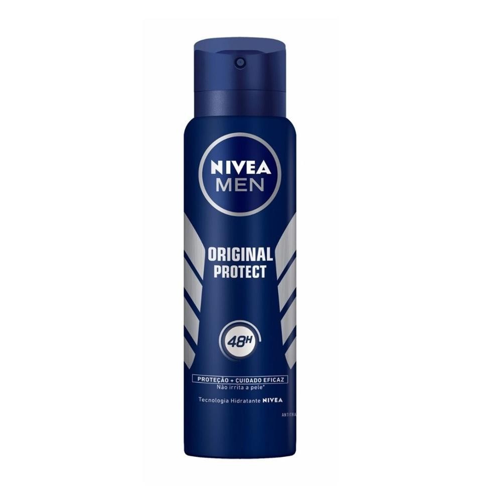 Desodorante Aerosol Nivea Men Original Protect 150ml em Oferta na Shopee