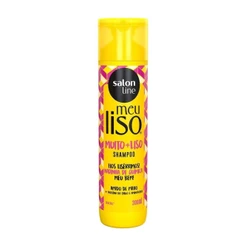 Shampoo Meu Liso Salon Line #Muito + Liso Amido de Milho 300ml