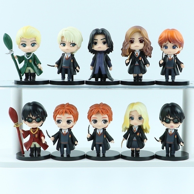 Action Figure Harry Potter Boneco colecionável Harry Potter Hermione Rony Draco Malfoy Severus Snape Dumbledore Voldemort Action Figure snape