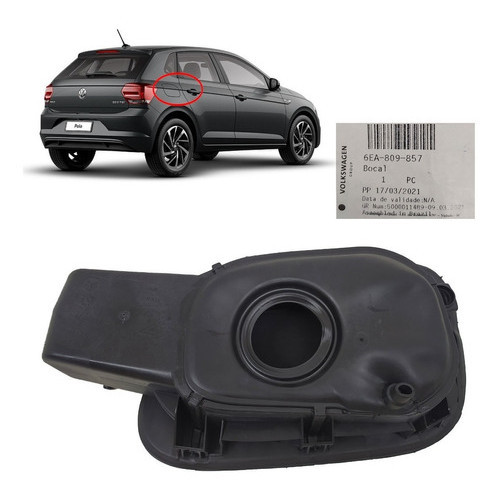 Bocal Portinhola Do Tanque Combustível Polo 2018/2022 + Nf em Oferta na Shopee