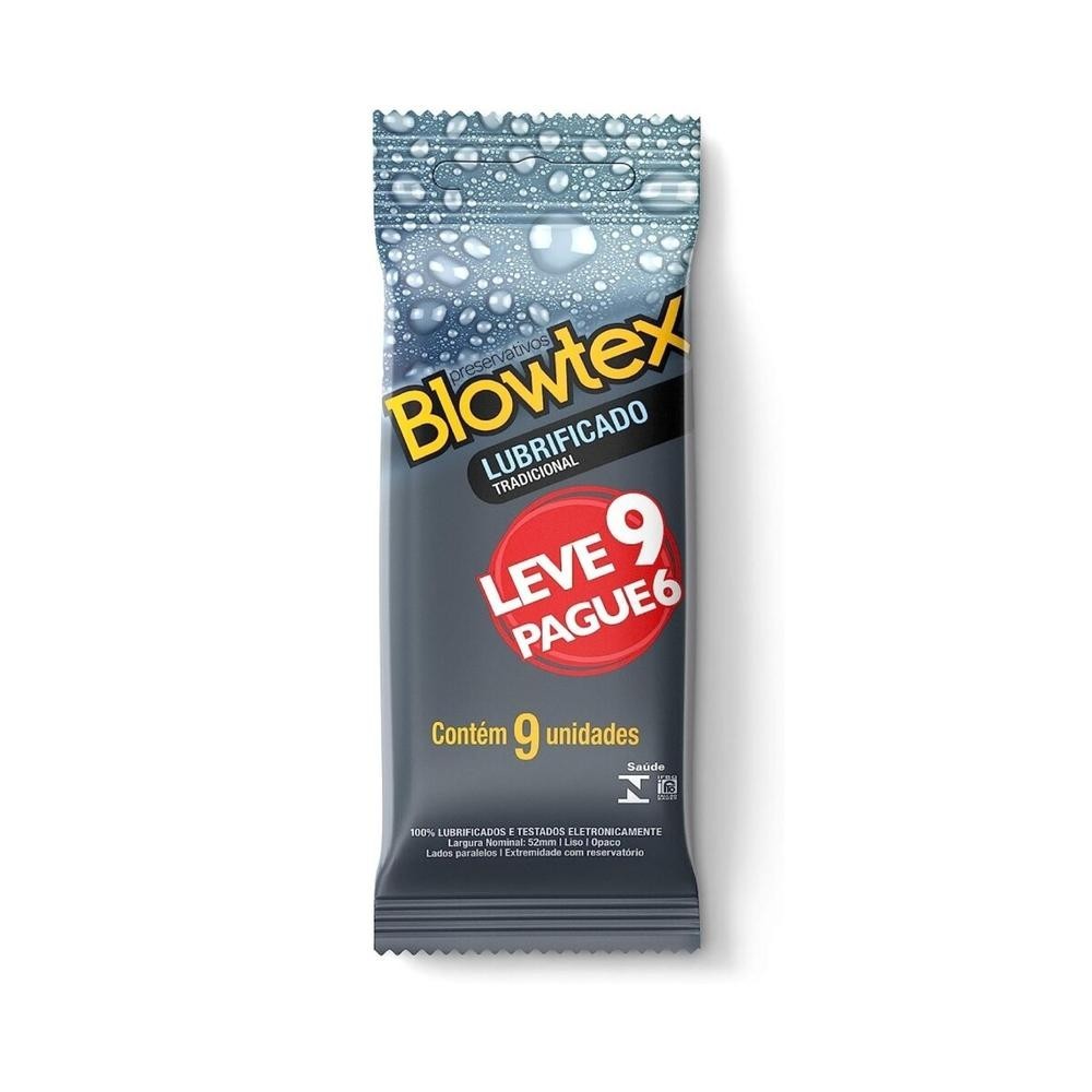 Preservativo Blowtex Lubrificado Leve 9 Pague 6 em Oferta na Shopee