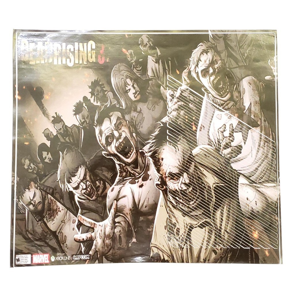 Adesivo Skin Para Xbox 360 U-Slim Dead Rising 3 Microsoft