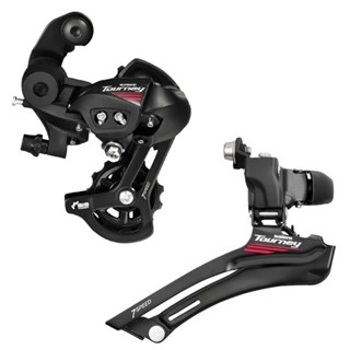 CÂMBIO DIANTEIRO E TRASEIRO SHIMANO TOURNEY A070 RD-A070 + FD-A070  - 2X7V em Oferta na Shopee