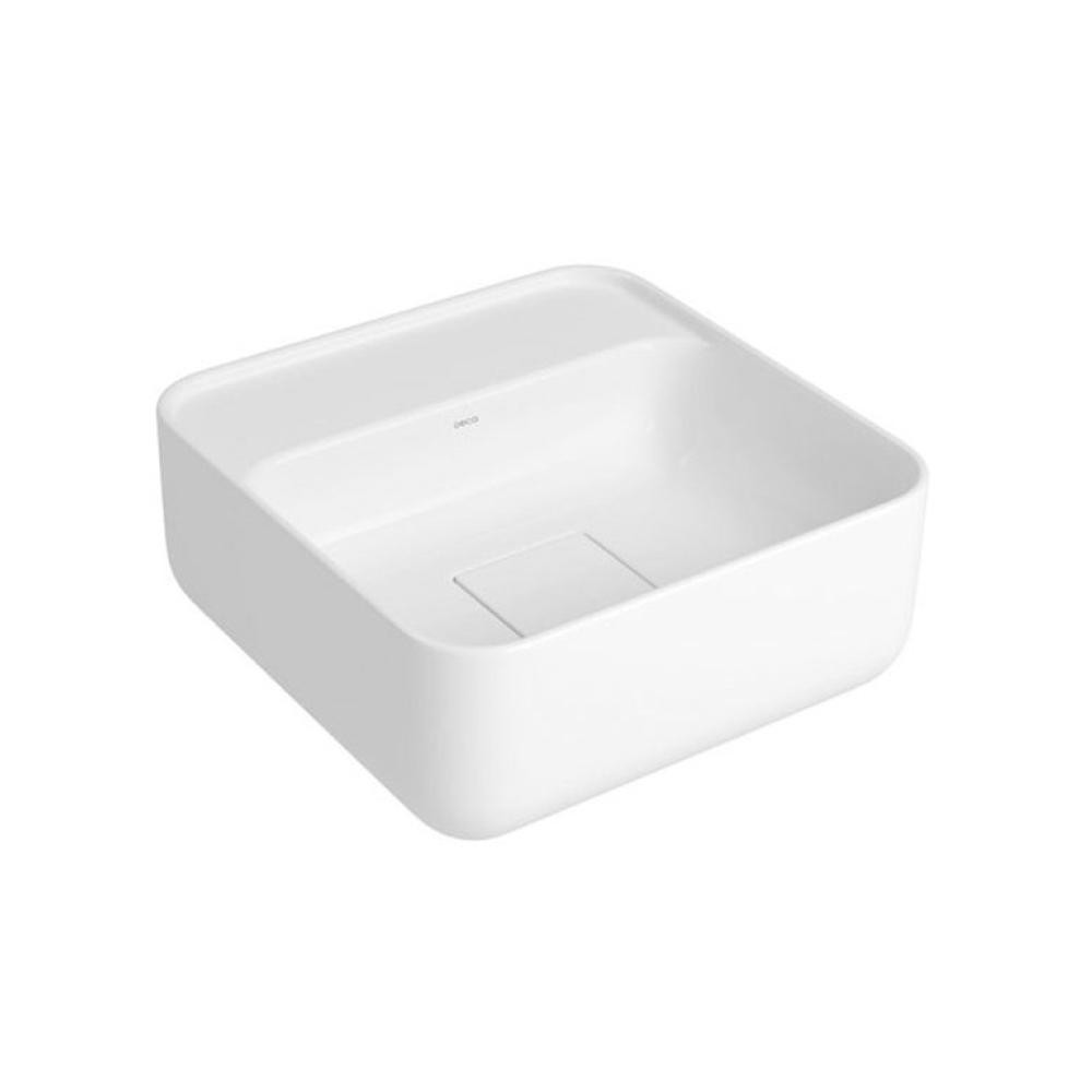 Cuba De Apoio Quadrada Com Mesa Slim Branco Deca 30 cm em Oferta na Shopee