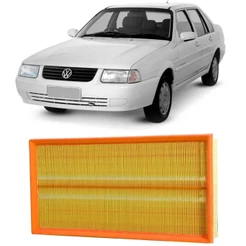 Filtro Ar Volkswagen Santana 1.8 2.0 94 A 2006 Metal Leve