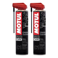 KIT MOTUL MC CARE C1 CHAIN CLEAN 400 ML 2 UNIDADES