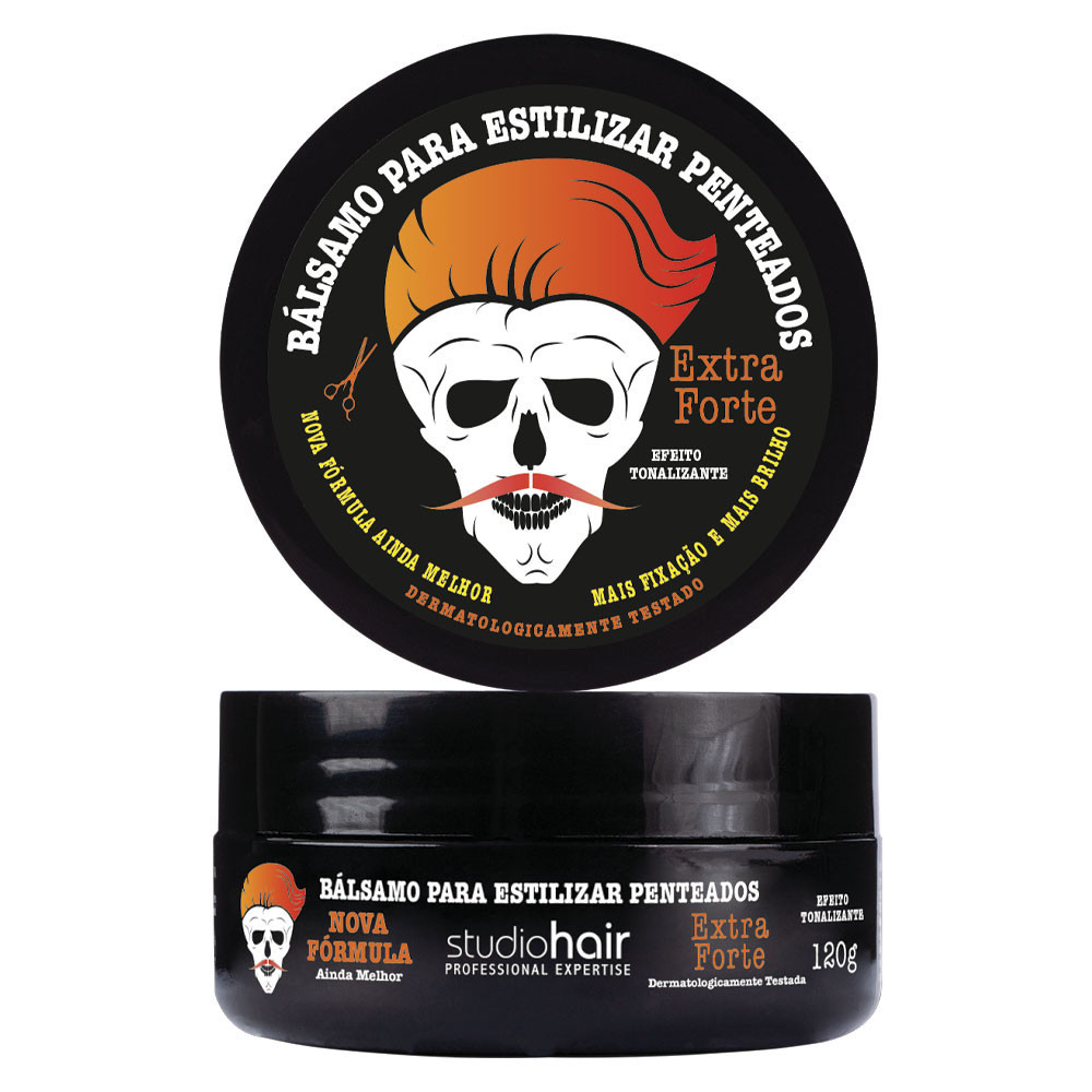 KIT COM 3 UNIDADES BALSAMO PROFISSIONAL MODELADOR FIXADOR EXTRA FORTE 120G MURIEL ORIGINAL em Oferta na Shopee