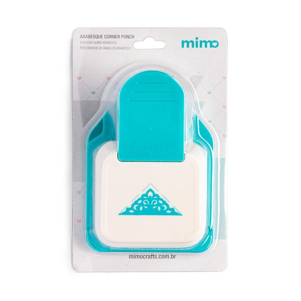 Furador de Cantos Arabesco Mimo em Oferta na Shopee