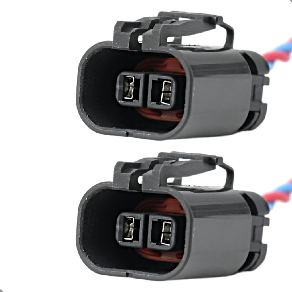 Conector Plug Chicote P/ Ventoinha Mitsubishi Lancer Asx C/2